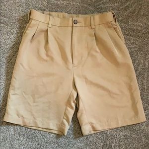 9” Tan Khaki shorts 30 waist